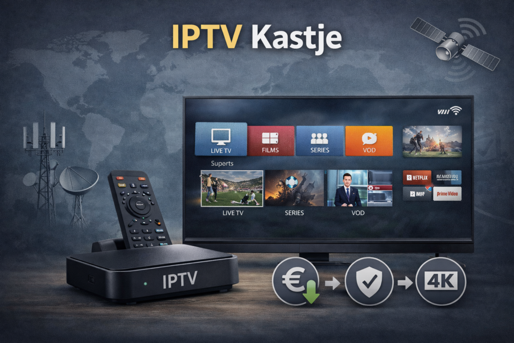 IPTV kastje: De complete gids voor beginners en gevorderden (2026)