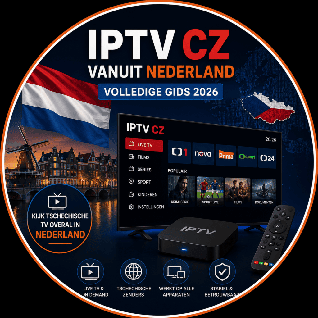 IPTV CZ vanuit Nederland Volledige Gids 2026